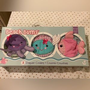 NIB Beach Bums Diaper covers